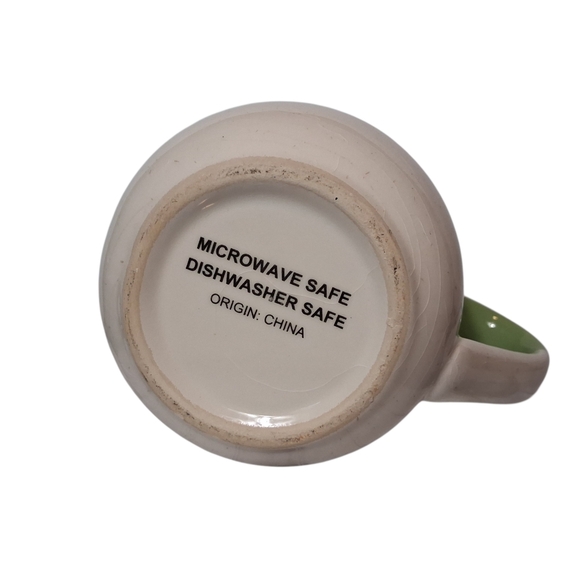 Sweater Weather | Green & Cream | Ceramic Mug - Picture 6 of 7